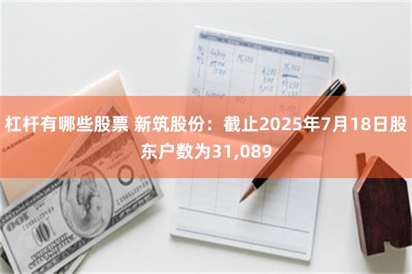 杠杆有哪些股票 新筑股份：截止2025年7月18日股东户数为31,089