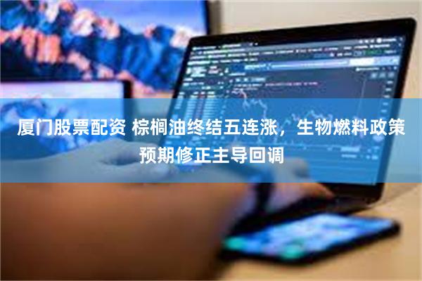 厦门股票配资 棕榈油终结五连涨，生物燃料政策预期修正主导回调